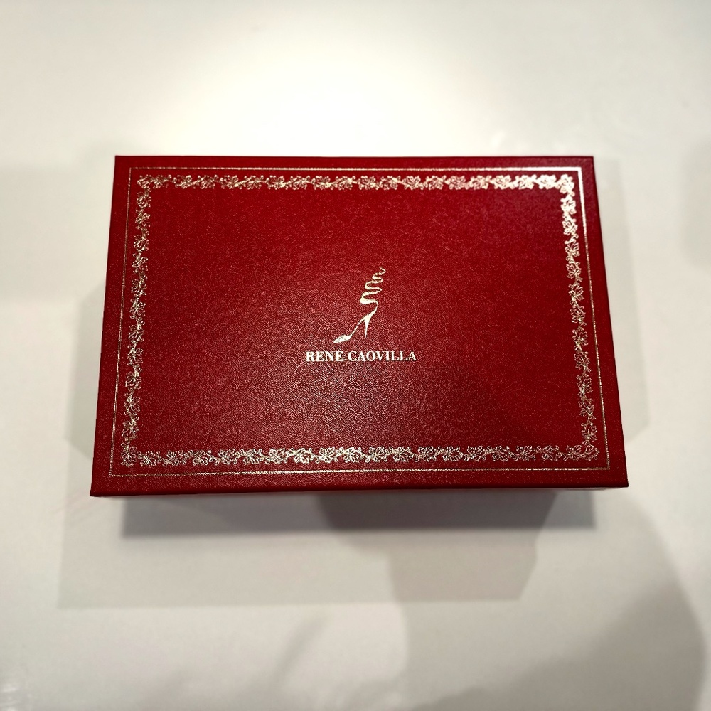 AUTHENTIC RENÉ CAOVILLA SHOE BOX
